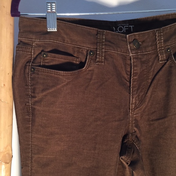Loft Brown Corduroy size 26 - Picture 6 of 7